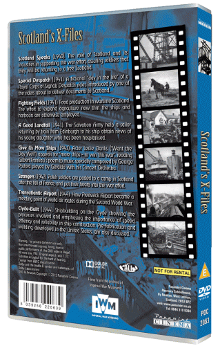 Scotland's X-Files DVD